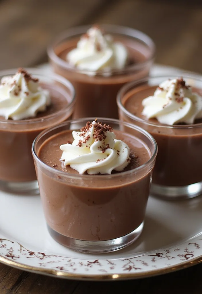 12 Layered Dessert Recipes for Beautiful Easy Treats - 2. Chocolate Mousse Cups