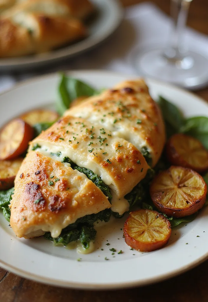 12 Most Popular Keto Recipes for Easy Daily Cooking - 10. Spinach and Cheese Stuffed Chicken