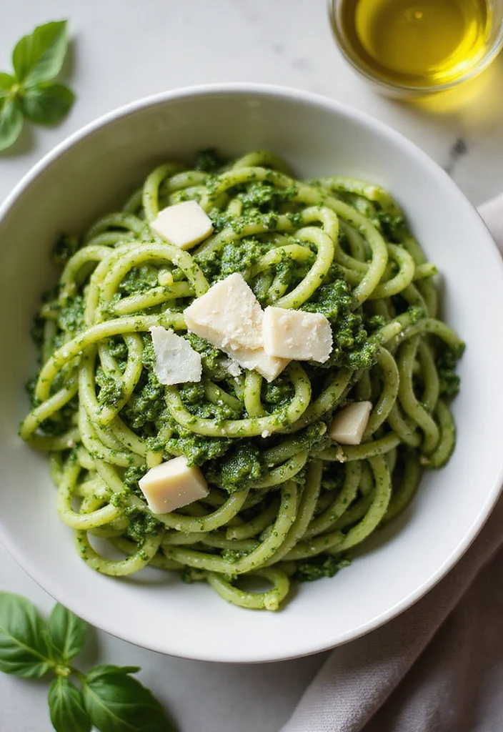 12 Most Popular Keto Recipes for Easy Daily Cooking - 2. Zucchini Noodles with Pesto