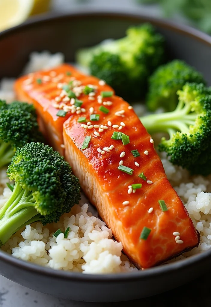 12 Seafood Dinner Recipes for Light Flavorful Meals - 8. Teriyaki Salmon Bowls