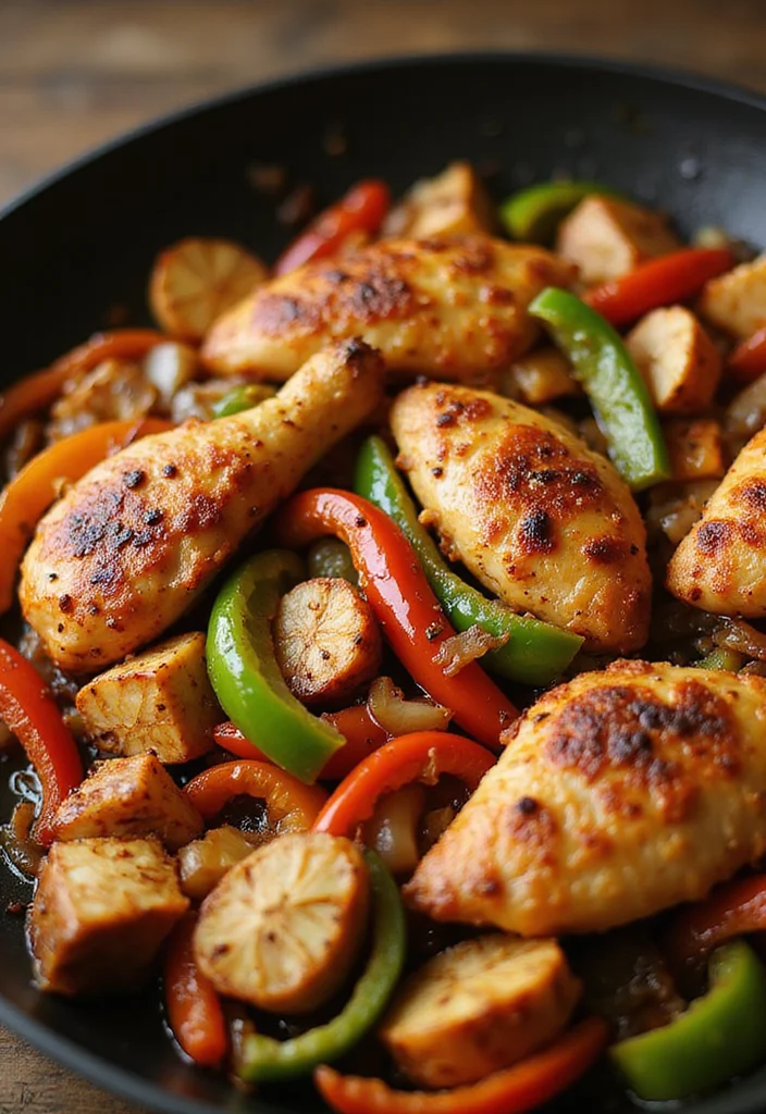 12 Skillet Dinner Recipes for Quick Weeknight Meals - 1. One-Pan Chicken Fajitas
