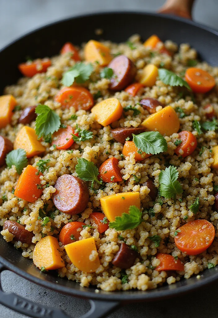12 Skillet Dinner Recipes for Quick Weeknight Meals - 5. Skillet Mediterranean Quinoa