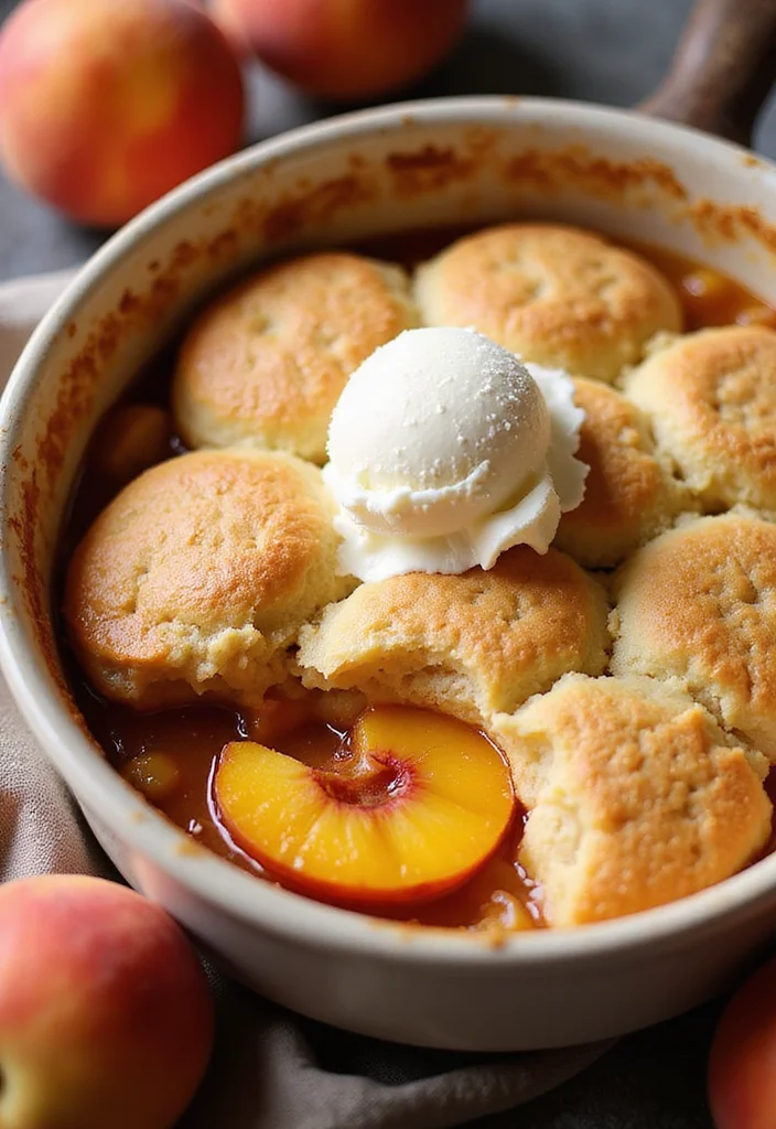 12 Southern Dessert Recipes with Classic Homemade Flavor - 3. Peach Cobbler
