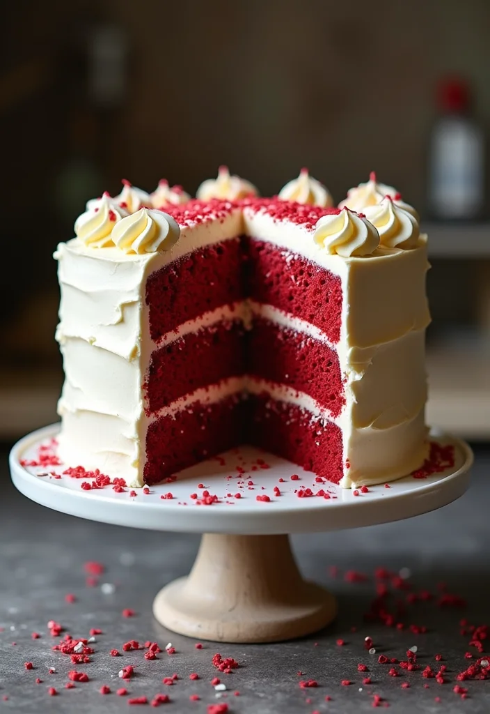 12 Southern Dessert Recipes with Classic Homemade Flavor - 4. Red Velvet Cake