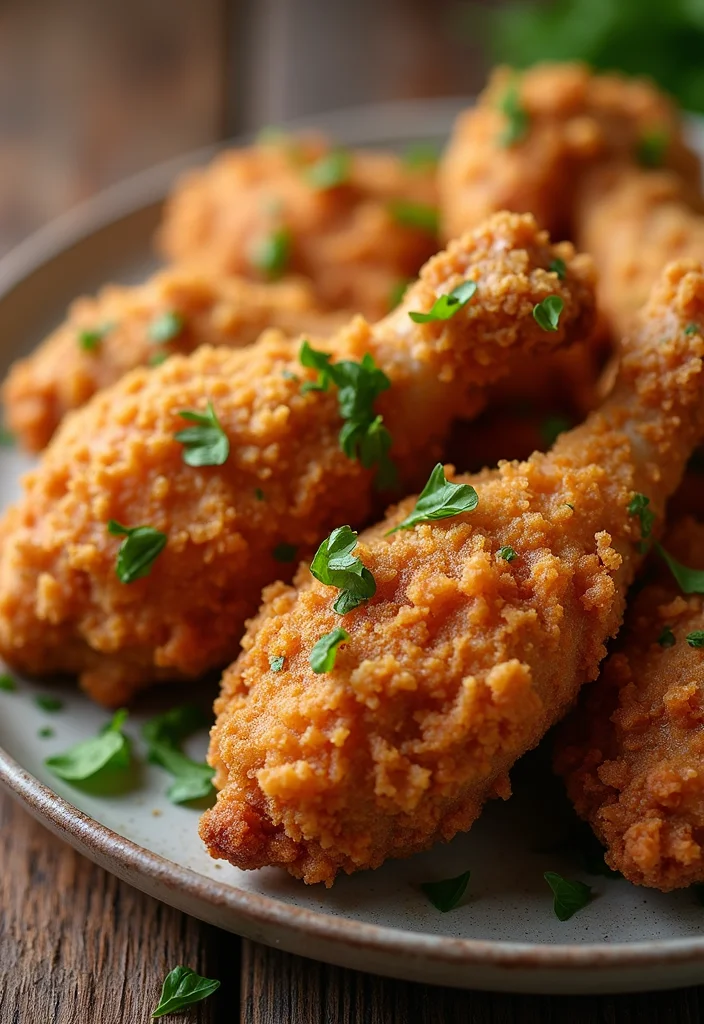 12 Southern Dinner Recipes with Comforting Flavor - 1. Crispy Southern Fried Chicken