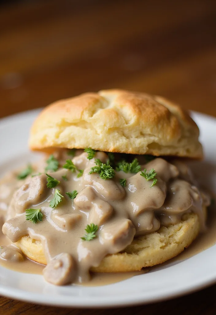 12 Southern Dinner Recipes with Comforting Flavor - 12. Southern Biscuits and Gravy