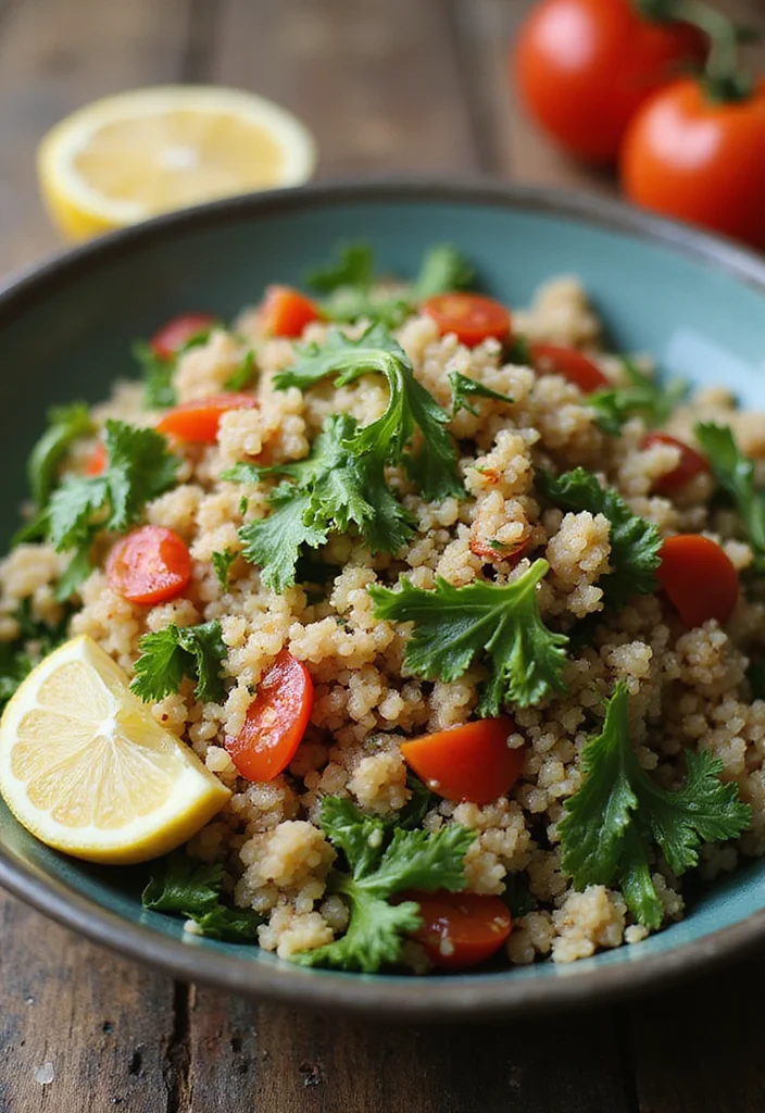 12 Summer Vegan Recipes Fresh and Light - 1. Quinoa Tabbouleh Salad