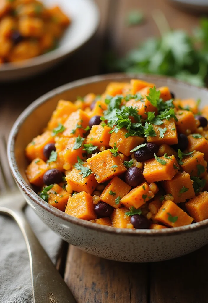 12 Vegan Rice Recipes for Simple Weeknight Dinners - 4. Sweet Potato and Black Bean Rice
