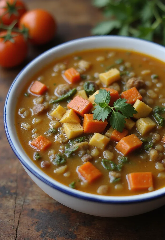 12 Weight Watchers Dinner Recipes for Easy Tracking - 11. Lentil Soup with Vegetables