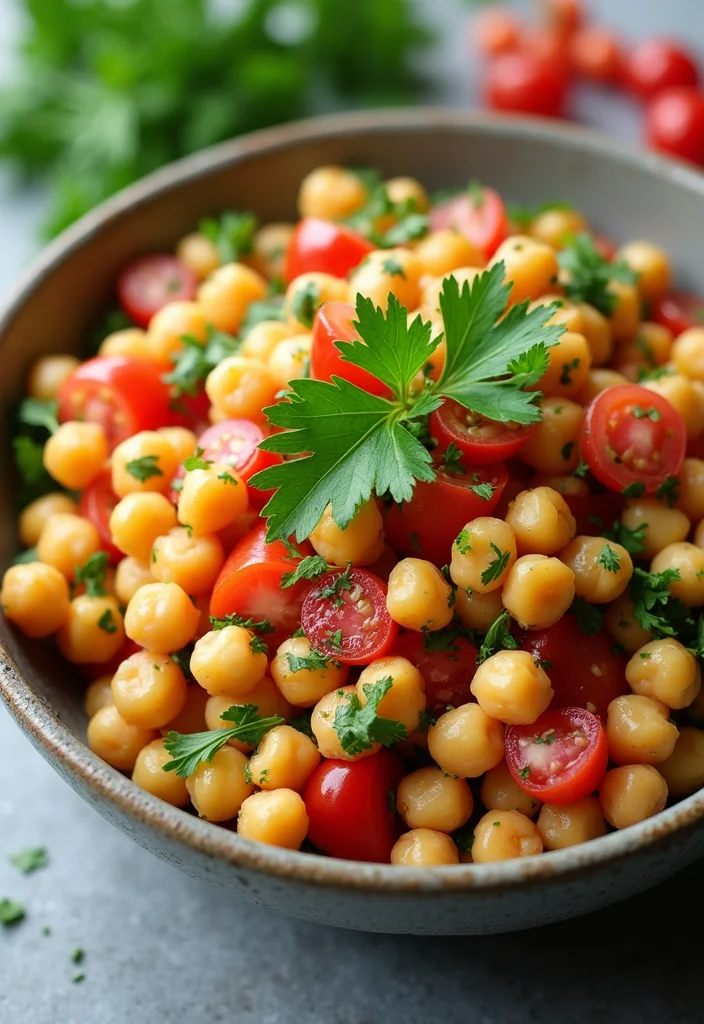 12 Weight Watchers Dinner Recipes for Easy Tracking - 9. Mediterranean Chickpea Salad