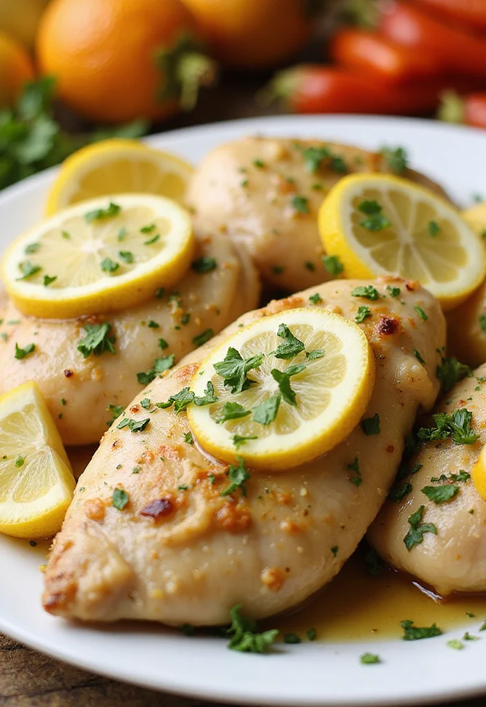 12 Whole30 Dinner Recipes for Clean Eating - 1. Zesty Lemon Garlic Chicken