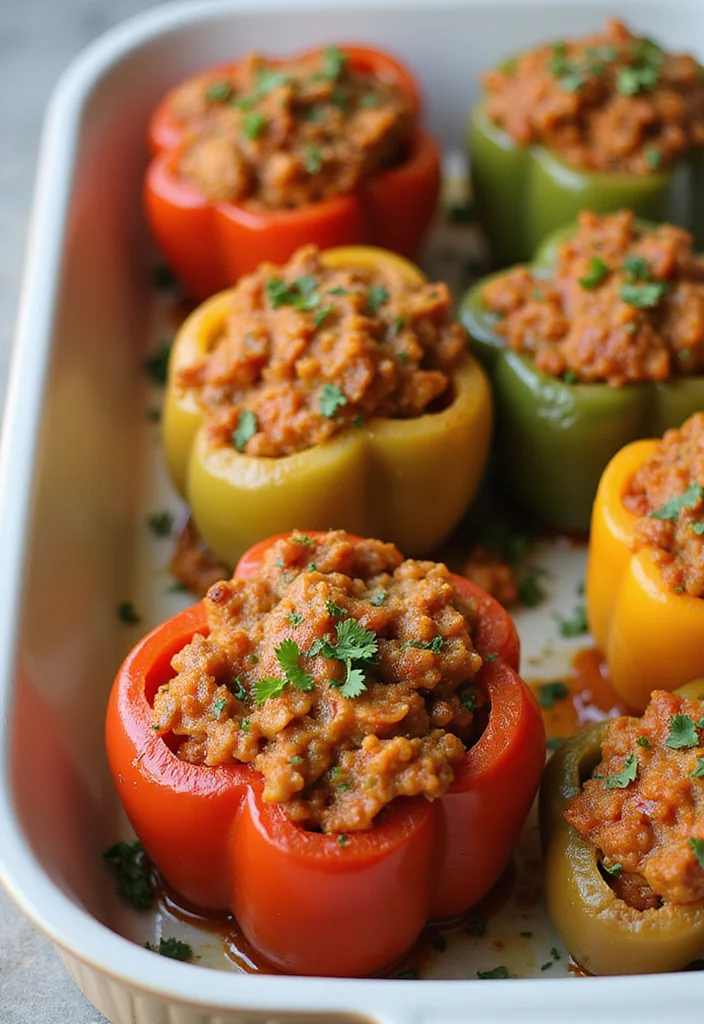 12 Whole30 Dinner Recipes for Clean Eating - 7. Stuffed Bell Peppers