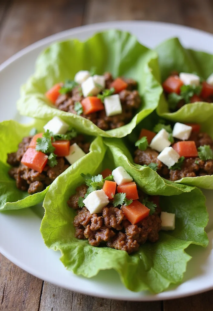 15 Easy Keto Dinner Recipes for Every Night - 15. Quick Beef Tacos with Lettuce Wraps